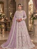 Lilac Bridal Dress: Exquisite Pakistani Bridal Wear
